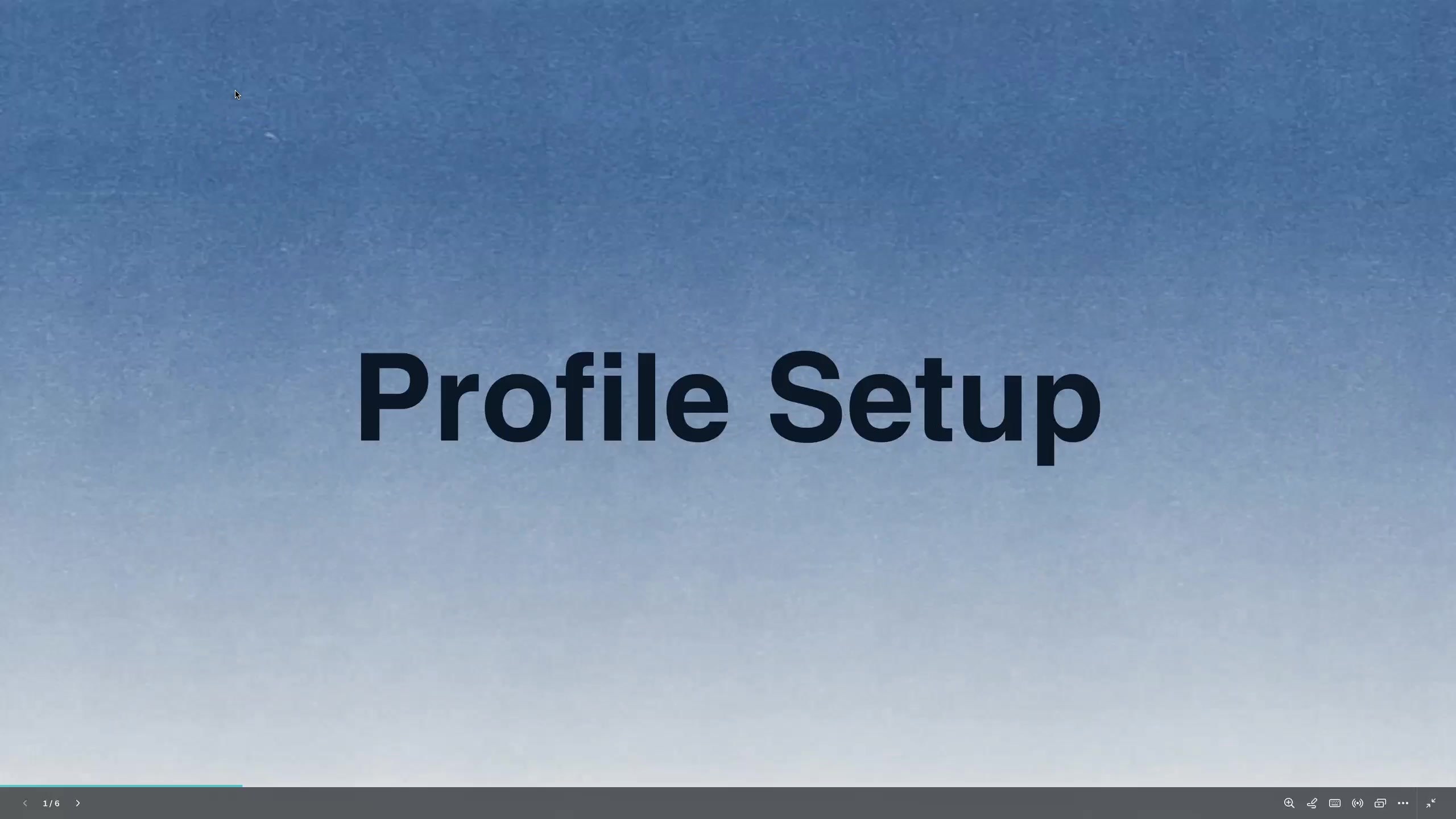 slide from the session
